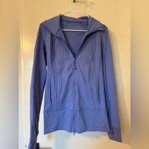 Blue Lululemon long sleeve workout jacket 6